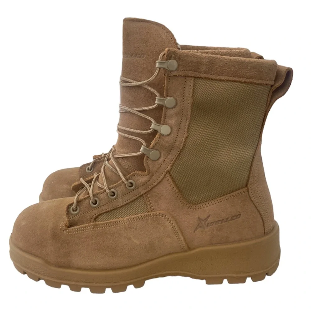 Wellco Suede Steel Toe Army Military Boots